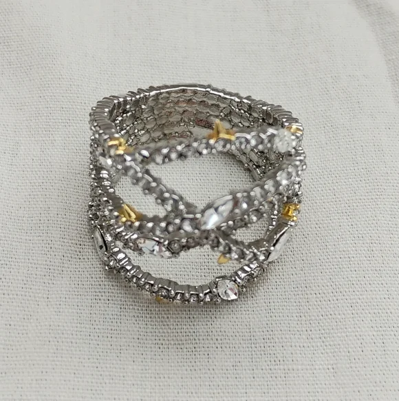 Alexis Bittar Pave Orbiting Ring Size 7 - Picture 3 of 6